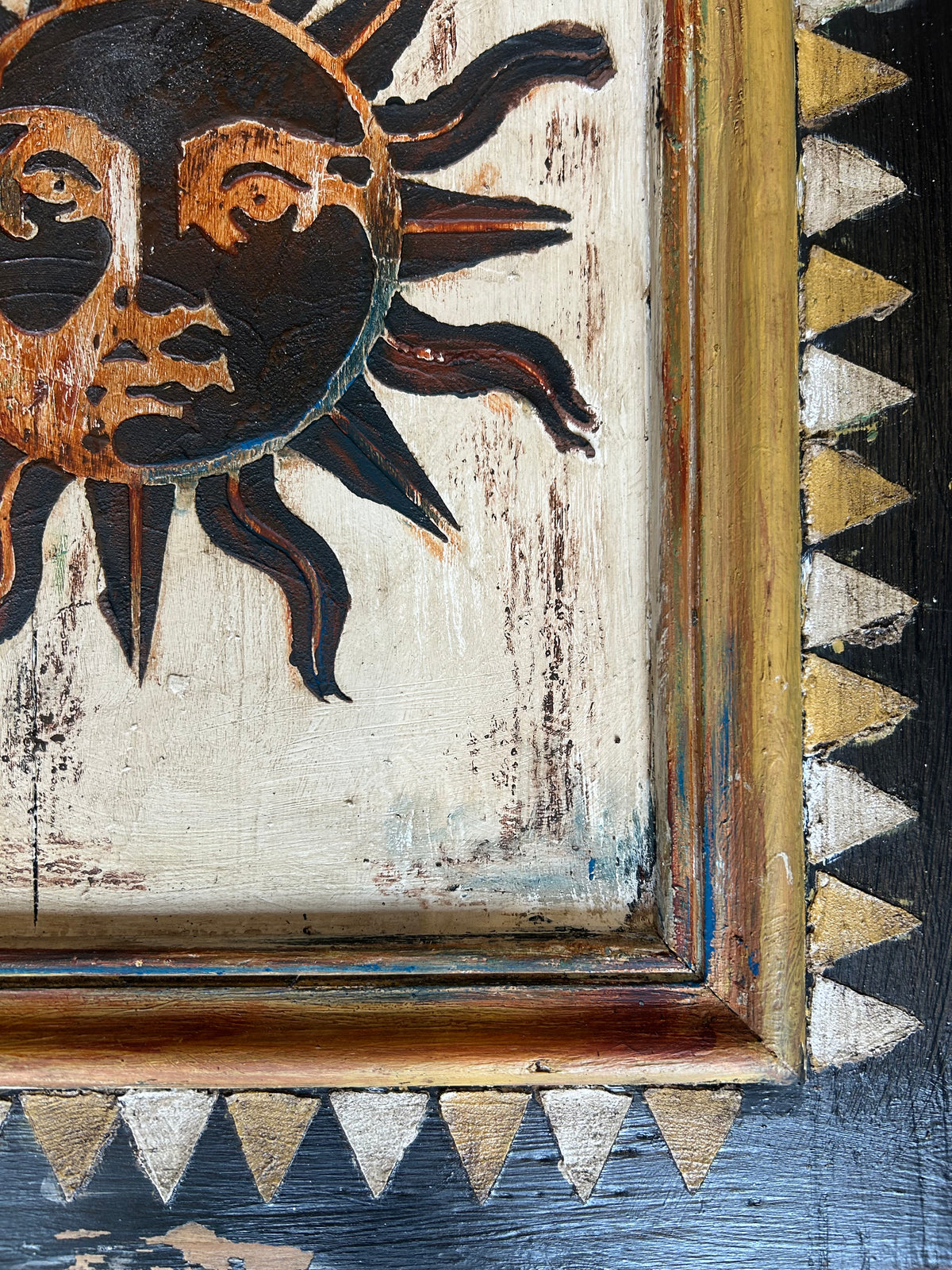 Reclaimed Wallhanging Sun 1