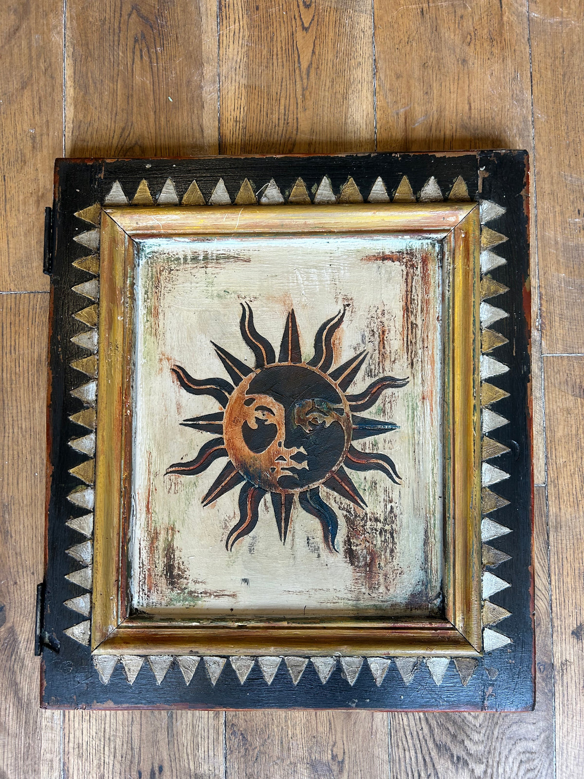 Reclaimed Wallhanging Sun 1
