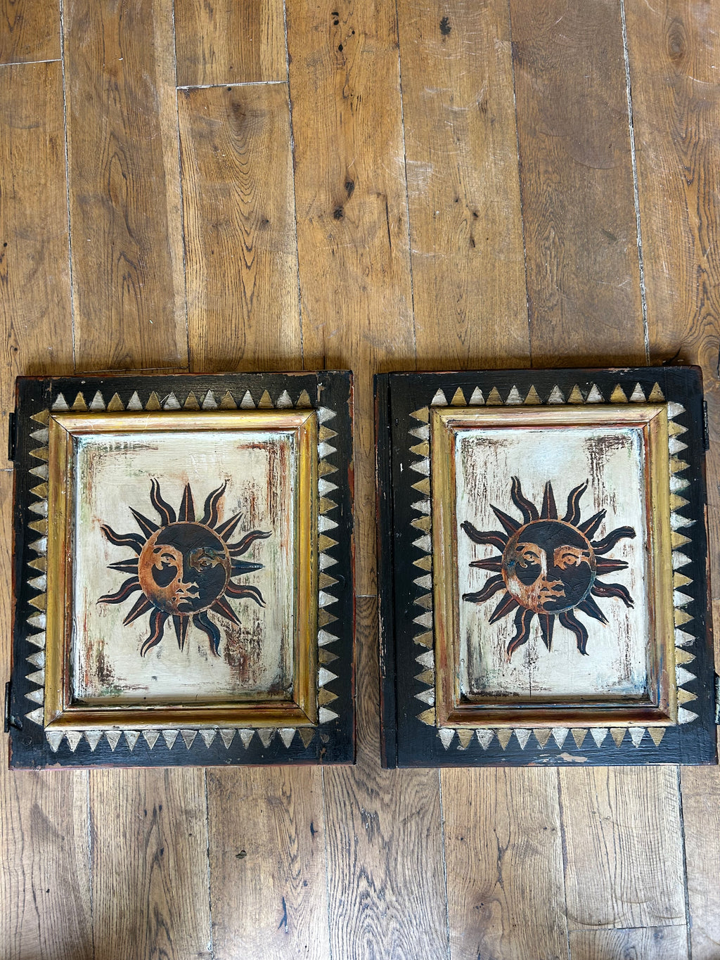 Reclaimed Wallhanging Sun 1