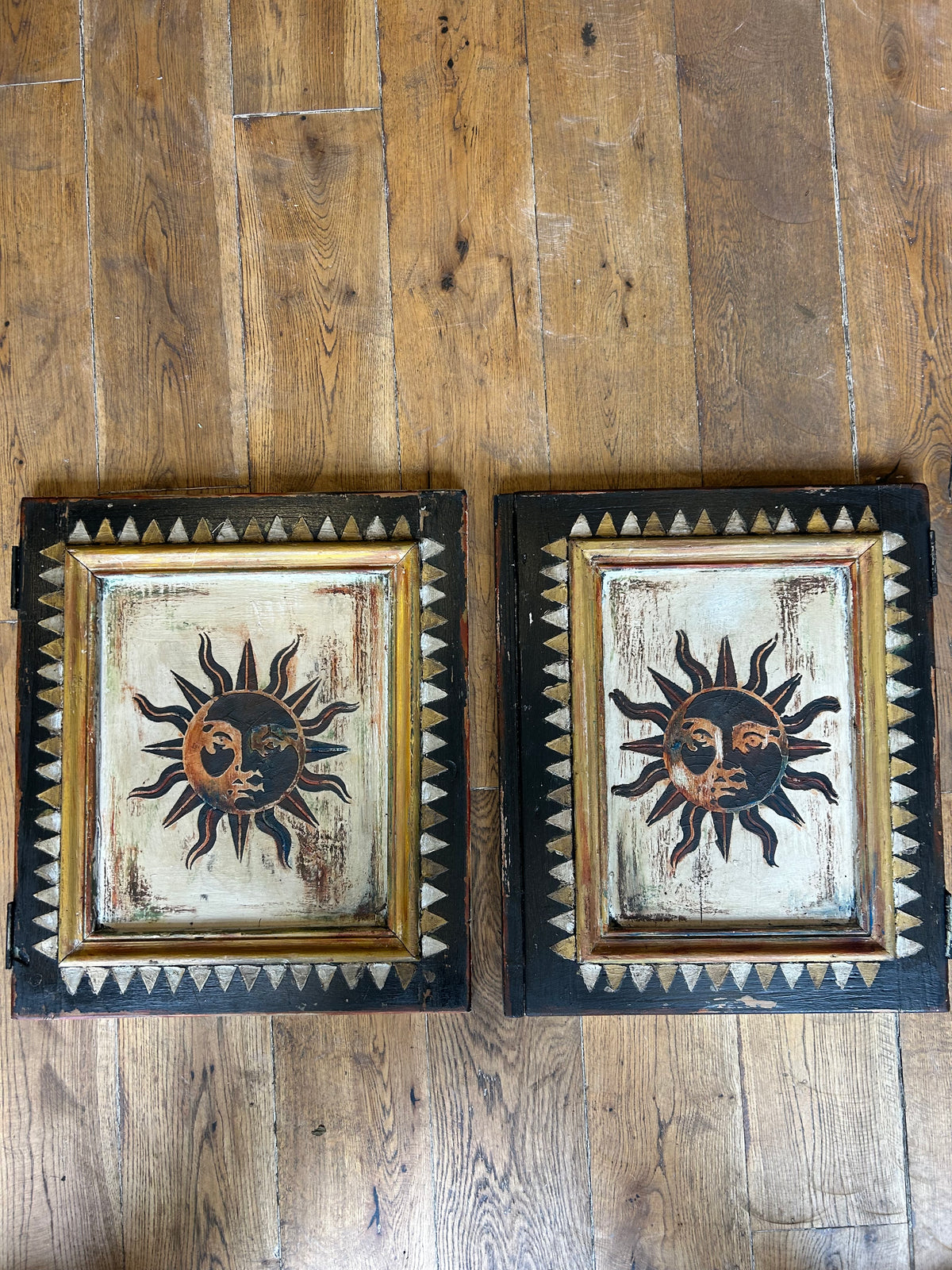 Reclaimed Wallhanging Sun 1