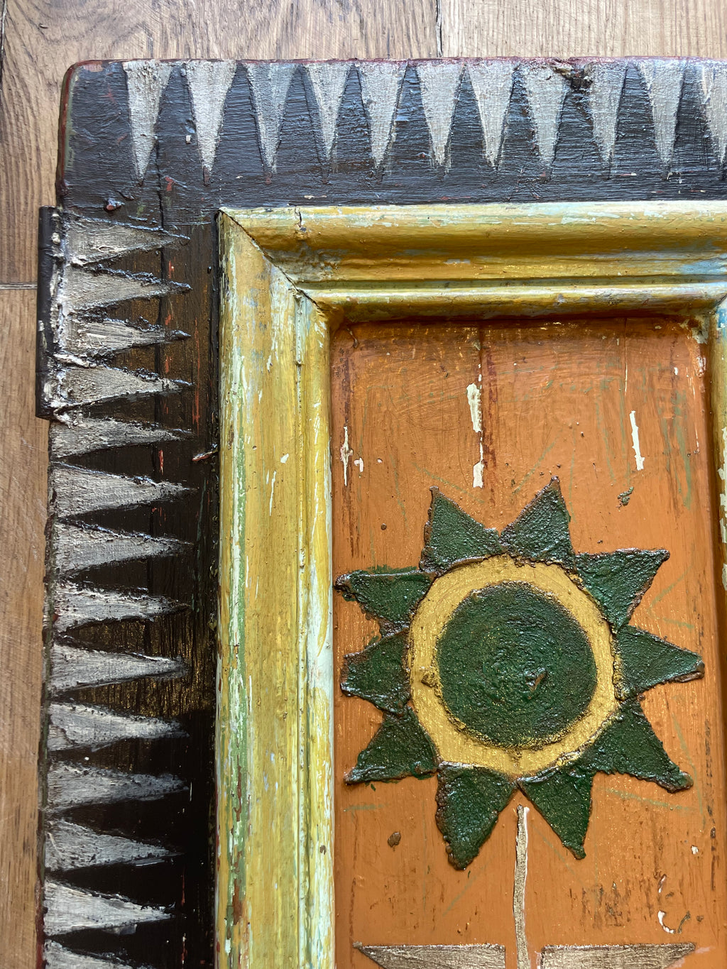 Folk Art Flower Wall Hanging