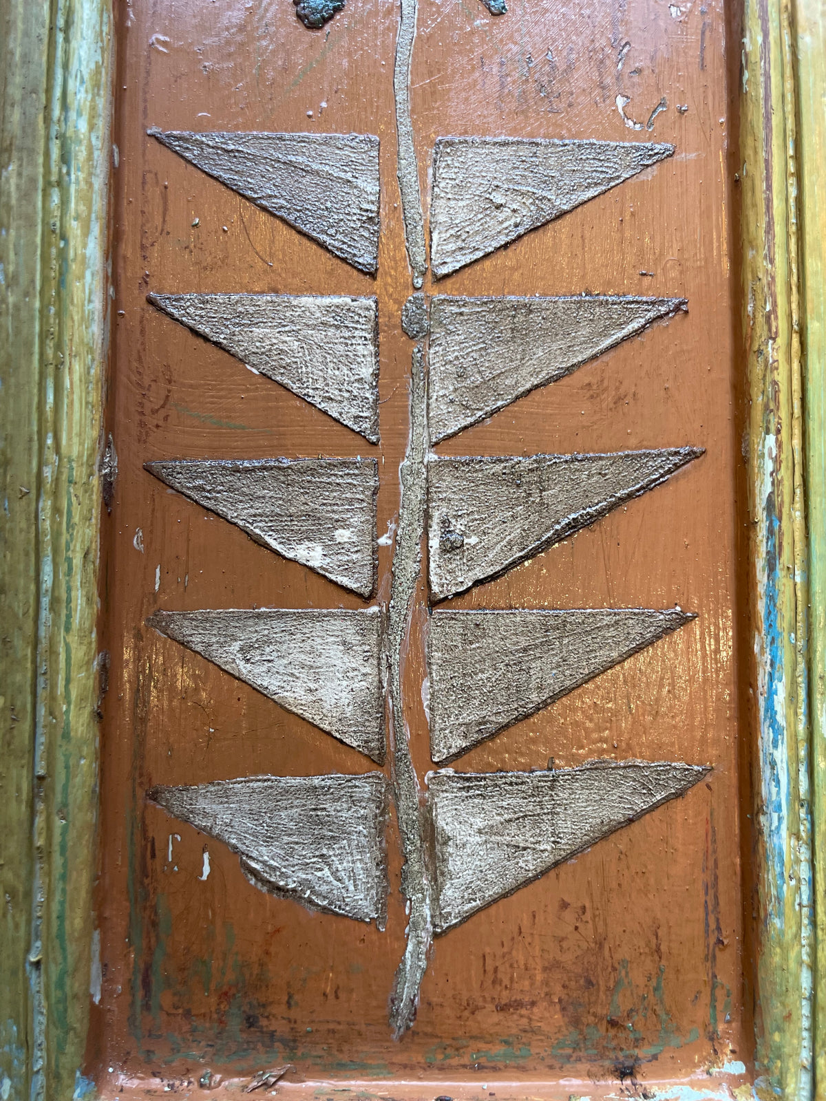 Folk Art Flower Wall Hanging