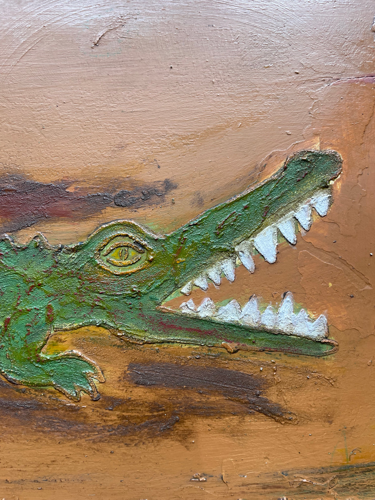 Crocodile Wall Hanging